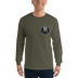 BAS Logo Men’s Long Sleeve Shirt - Backyard Air Suspension & Innovations, LLC.