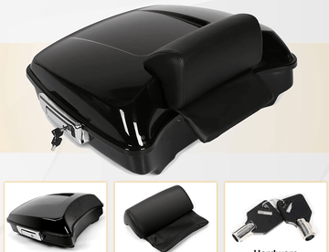 Honda VTX 1800 Razor Tour Pack - Backyard Air Suspension & Innovations, LLC.