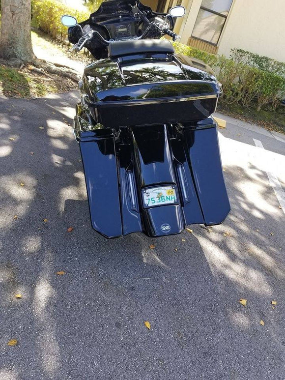 Honda VTX 1800 Razor Tour Pack - Backyard Air Suspension & Innovations, LLC.