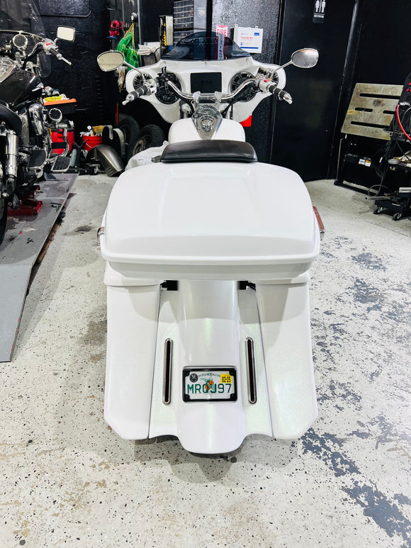 Honda VTX 1300 Razor Tour Pack - Backyard Air Suspension & Innovations, LLC.