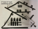 Honda VTX 1300 Saddlebag Rail Kits - Backyard Air Suspension & Innovations, LLC.