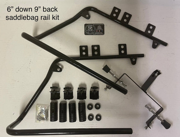 Honda VTX 1800 Saddlebag Rail Kits - Backyard Air Suspension & Innovations, LLC.