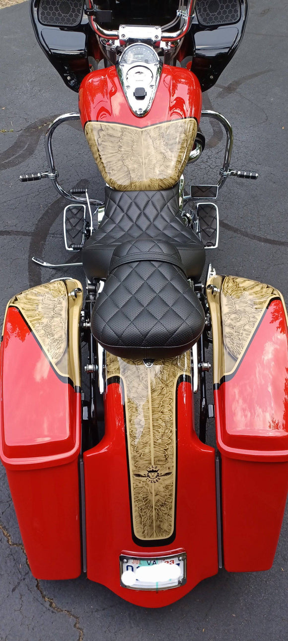 Honda VTX 1800 Road Glide Fairing Adapter Bracket - Backyard Air Suspension & Innovations, LLC.