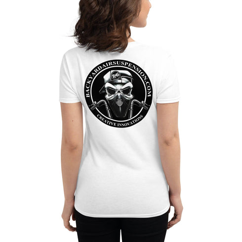 BAS Women's short sleeve t-shirt - Backyard Air Suspension & Innovations, LLC.
