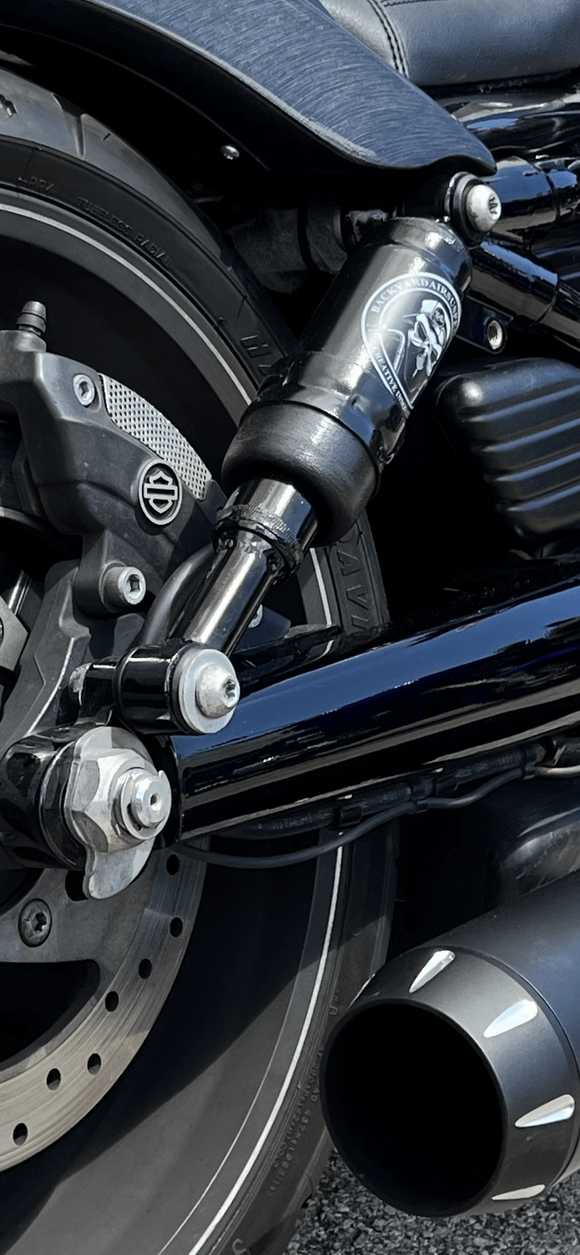 V Rod With Air Ride Harley V-Rod Air Ride Kit | Backyard Air Suspension & Innovations, LLC.