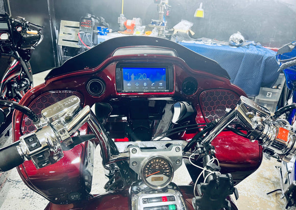 Honda VTX 1300 Road Glide Fairing Adapter Bracket - Backyard Air Suspension & Innovations, LLC.