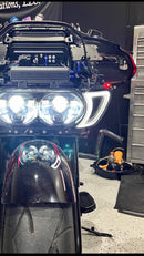 Harley Road Glide Vents DRL/Turn Signal Lights - Backyard Air Suspension & Innovations, LLC.
