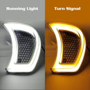 Harley Road Glide Vents DRL/Turn Signal Lights - Backyard Air Suspension & Innovations, LLC.