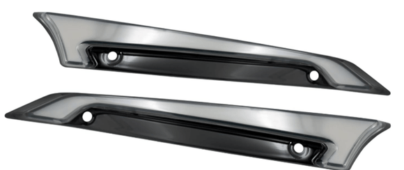 Harley Road Glide Windshield Trim DRL/Turn Signal Lights - Backyard Air Suspension & Innovations, LLC.