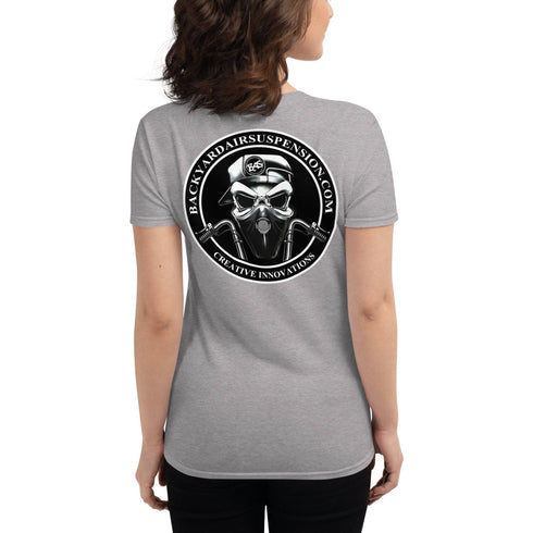 BAS Women's short sleeve t-shirt - Backyard Air Suspension & Innovations, LLC.