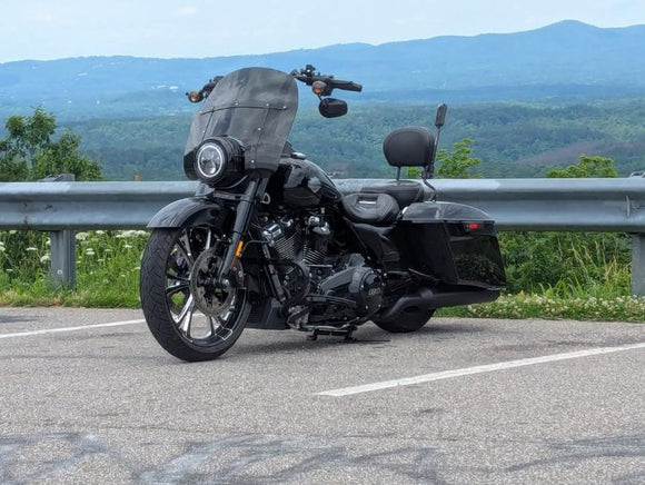Harley Rear Air Ride & Manual Center Stand Combo - Backyard Air Suspension & Innovations, LLC.