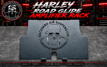 Harley Road Glide Amplifier Rack