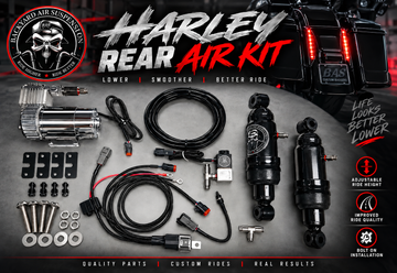 Harley Rear Air Ride Kit