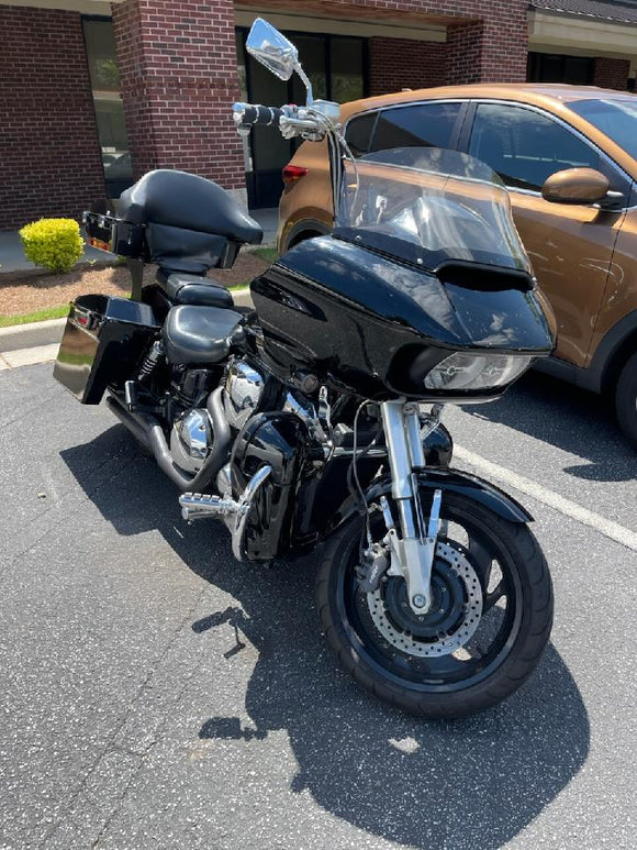 Honda VTX 1800 Road Glide Fairing Adapter Bracket - Backyard Air Suspension & Innovations, LLC.