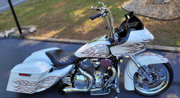 Honda VTX 1800 Road Glide Fairing Adapter Bracket - Backyard Air Suspension & Innovations, LLC.