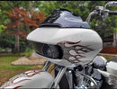 Honda VTX 1800 Road Glide Fairing Adapter Bracket - Backyard Air Suspension & Innovations, LLC.