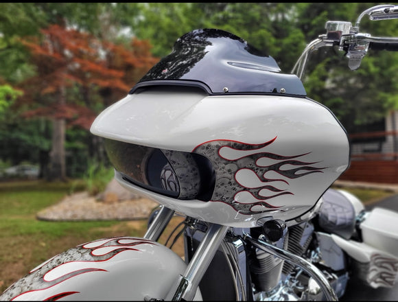 Honda VTX 1800 Road Glide Fairing Adapter Bracket - Backyard Air Suspension & Innovations, LLC.