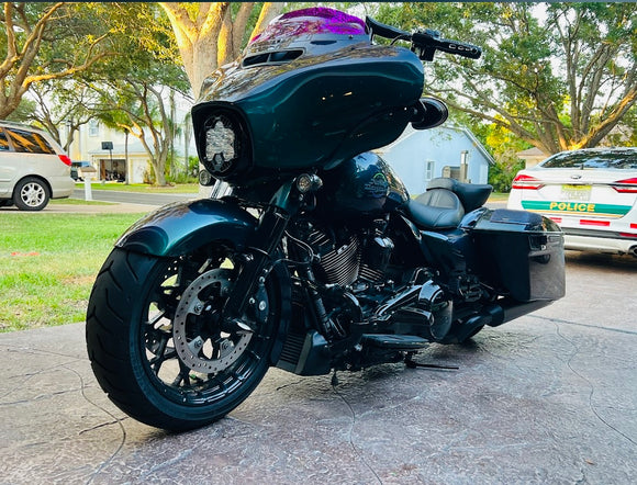 Harley 09-Present Manual Center Stand - Backyard Air Suspension & Innovations, LLC.