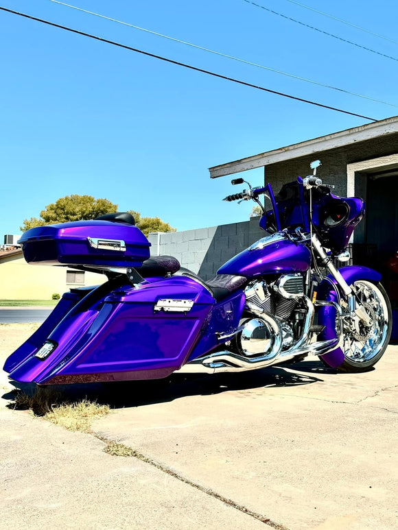 Honda VTX 1800 Razor Tour Pack - Backyard Air Suspension & Innovations, LLC.