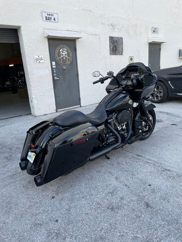 Harley 09-Present Manual Center Stand - Backyard Air Suspension & Innovations, LLC.