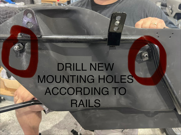 Suzuki M109R Saddlebag Rail Kit - Backyard Air Suspension & Innovations, LLC.