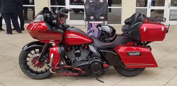 Harley 09-Present Manual Center Stand - Backyard Air Suspension & Innovations, LLC.