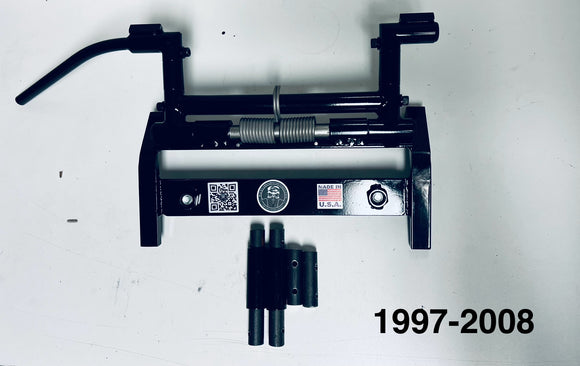 Harley Rear Air Ride & Manual Center Stand Combo - Backyard Air Suspension & Innovations, LLC.