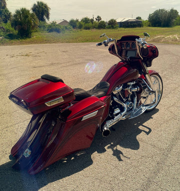 Harley 09-Present Manual Center Stand - Backyard Air Suspension & Innovations, LLC.