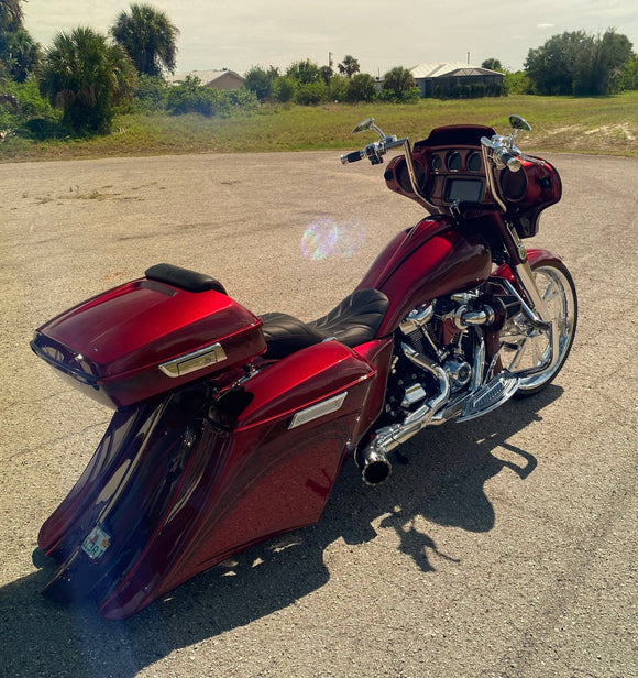 Harley 09-Present Manual Center Stand - Backyard Air Suspension & Innovations, LLC.