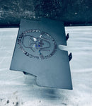 Harley Road Glide Amp Rack - Backyard Air Suspension & Innovations, LLC.