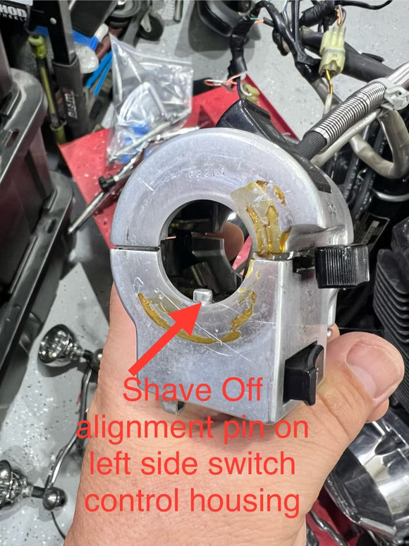 Honda VTX 1800 Handlebars - Backyard Air Suspension & Innovations, LLC.