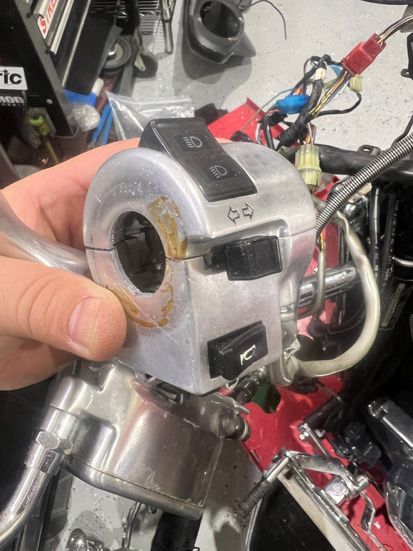 Honda VTX 1800 Handlebars - Backyard Air Suspension & Innovations, LLC.