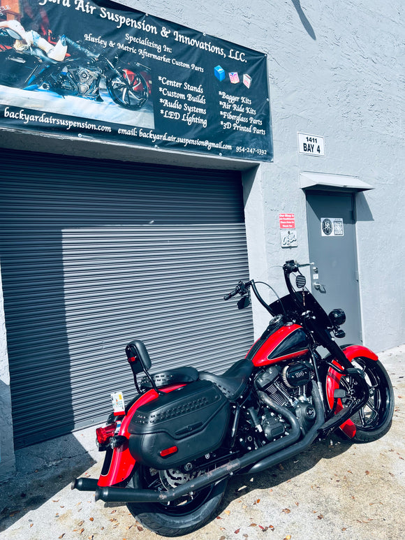 Honda VTX 1800 Front Killer 8 Wheel - Backyard Air Suspension & Innovations, LLC.