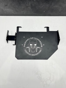 Harley Street Glide Amp Rack - Backyard Air Suspension & Innovations, LLC.