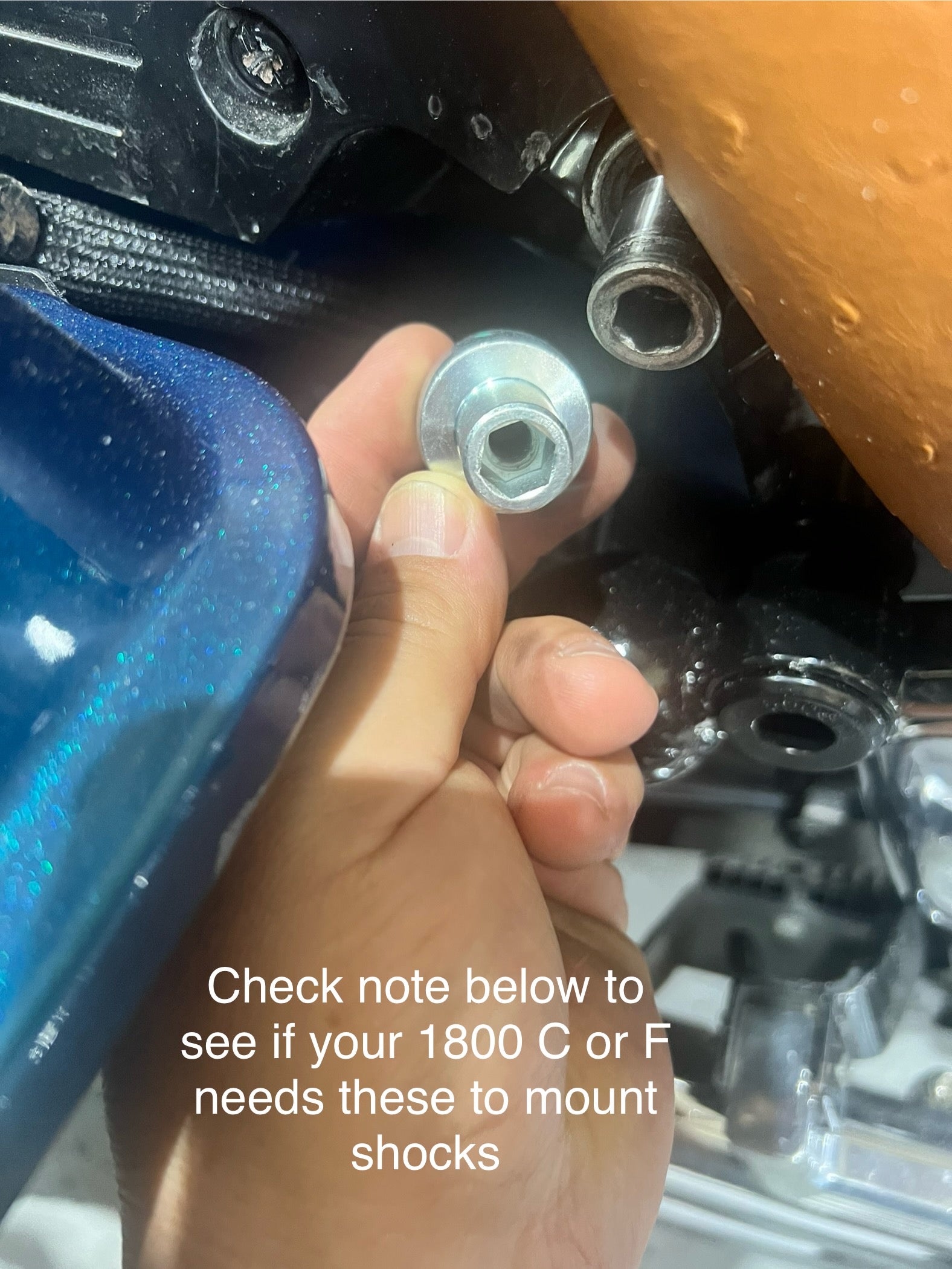 Honda VTX 1800 Fast Up Air Ride Kit
