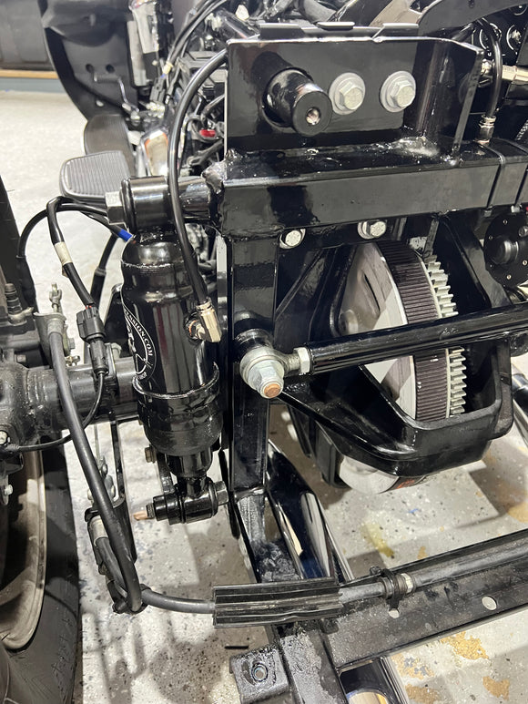 Harley Trike Rear Fast Up Air Ride Kit - Backyard Air Suspension & Innovations, LLC.