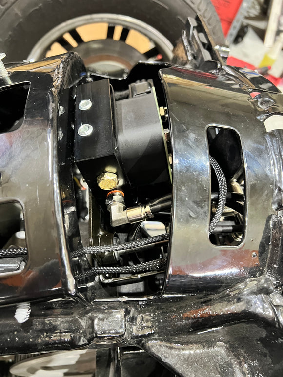 Harley Trike Rear Fast Up Air Ride Kit - Backyard Air Suspension & Innovations, LLC.