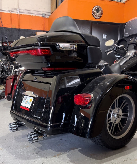 Harley Trike Rear Fast Up Air Ride Kit - Backyard Air Suspension & Innovations, LLC.