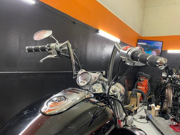 Honda VTX 1800 Handlebars - Backyard Air Suspension & Innovations, LLC.