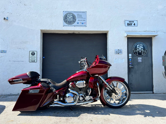 Honda VTX 1800 Road Glide Fairing Adapter Bracket - Backyard Air Suspension & Innovations, LLC.