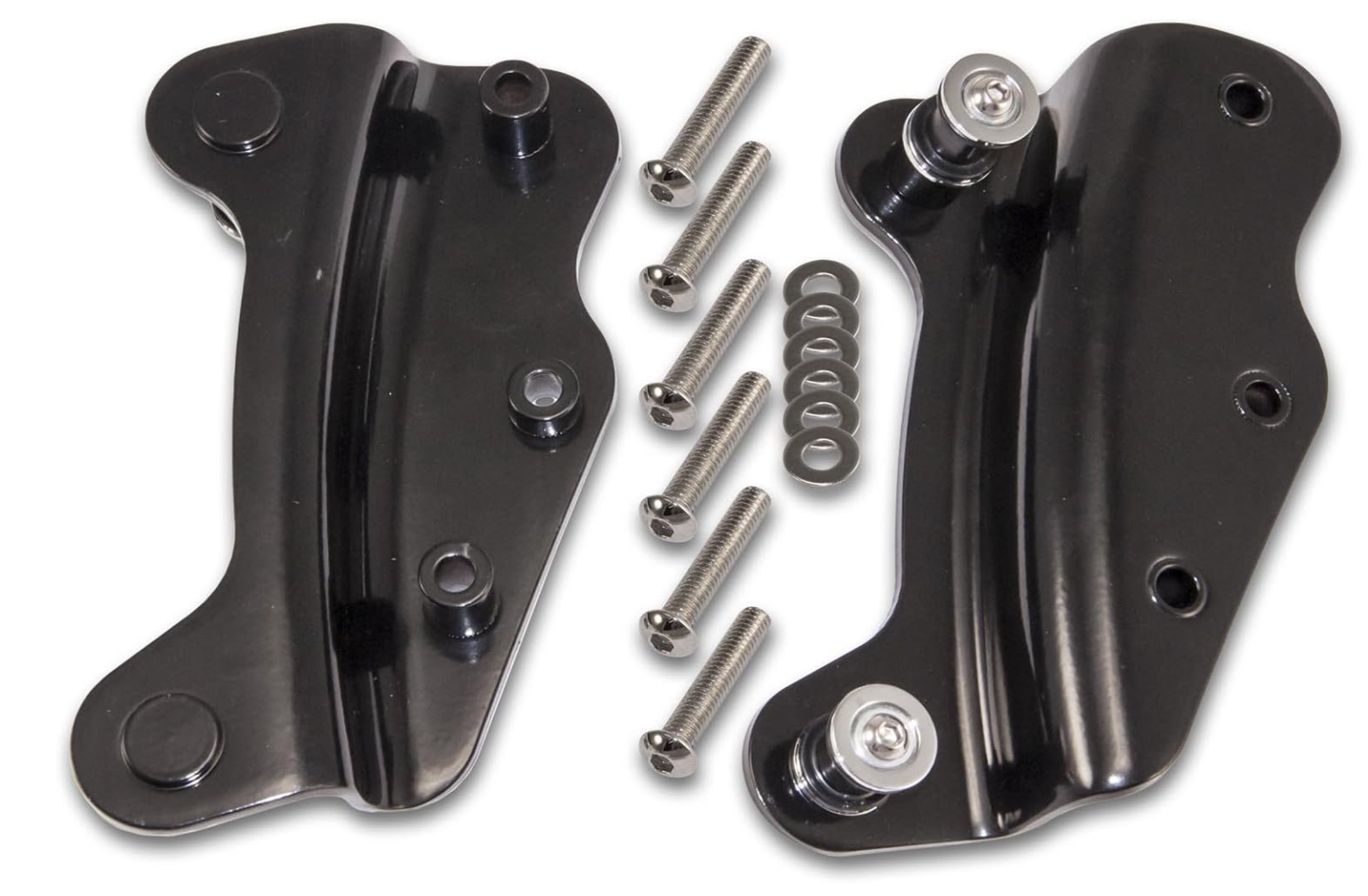 Harley Black Four Point Docking Hardware Kit