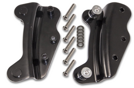 Harley Black Four Point Docking Hardware Kit - Backyard Air Suspension & Innovations, LLC.