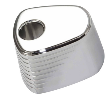 Chrome Ignition Switch Cover for Harley - Backyard Air Suspension & Innovations, LLC.