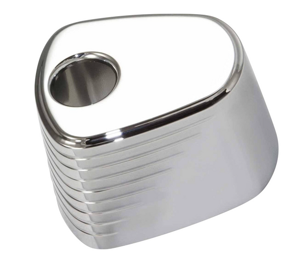 Chrome Ignition Switch Cover for Harley - Backyard Air Suspension & Innovations, LLC.