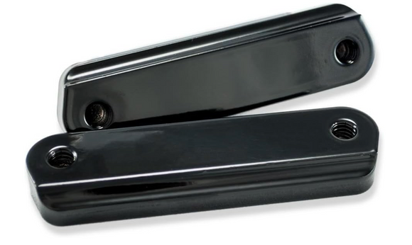 Black Front Fender Adapter for 21" for Harley 2014+ - Backyard Air Suspension & Innovations, LLC.