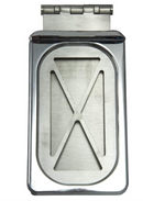 Harley Chrome License Plate Bracket Hinge Style - Backyard Air Suspension & Innovations, LLC.