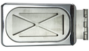 Harley Chrome License Plate Bracket Hinge Style - Backyard Air Suspension & Innovations, LLC.