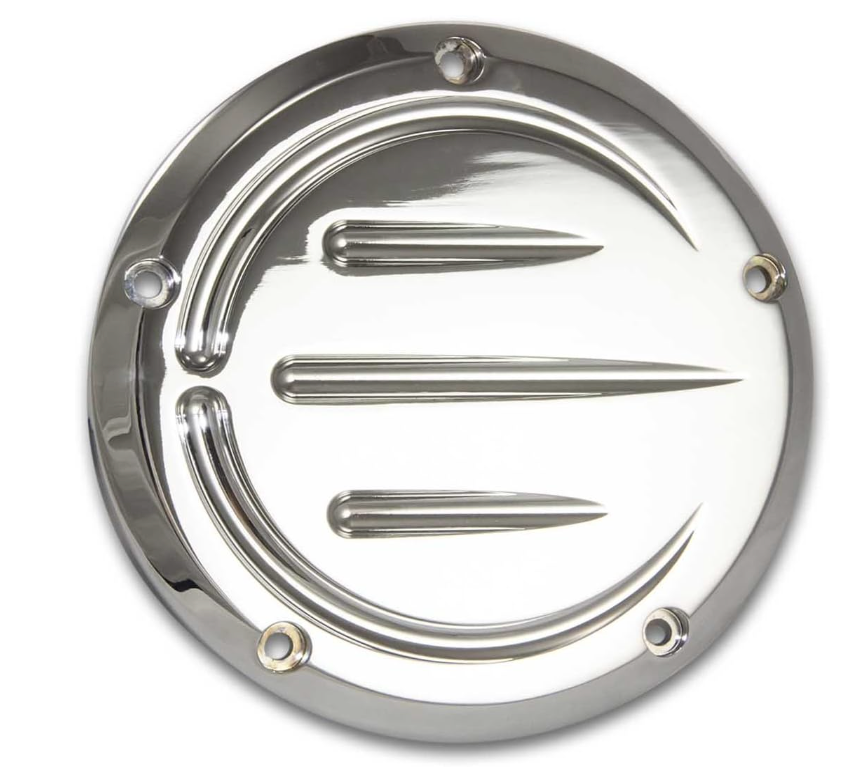 Harley Chrome Billet Derby Cover