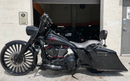 Harley Adjustable Manual Center Stand - Backyard Air Suspension & Innovations, LLC.