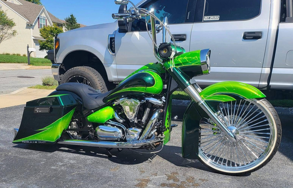 Yamaha Road Star Manual Center Stand - Backyard Air Suspension & Innovations, LLC.